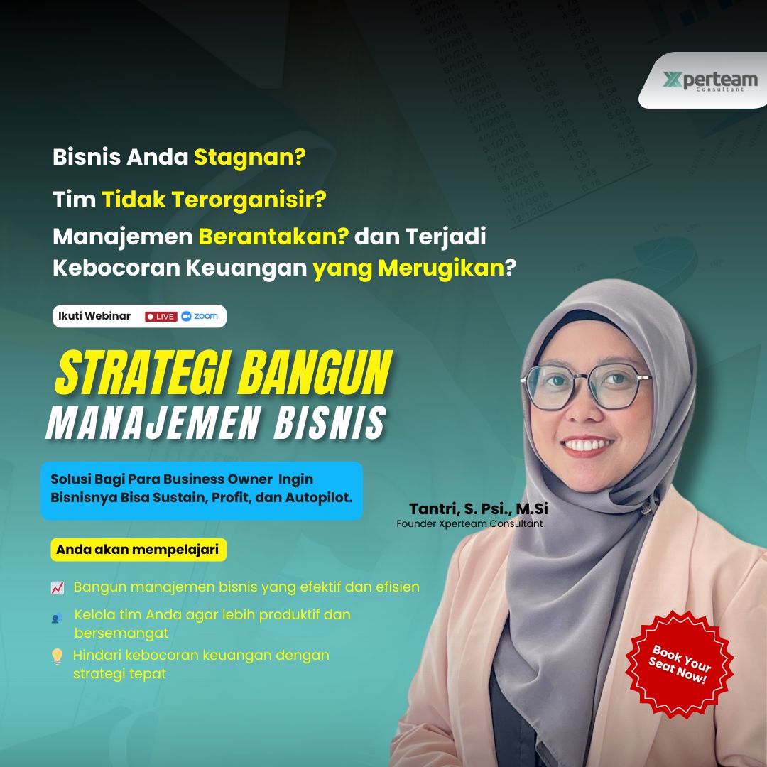 Full Day Webinar - Strategi Bangun Manajemen Bisnis : Batch 1