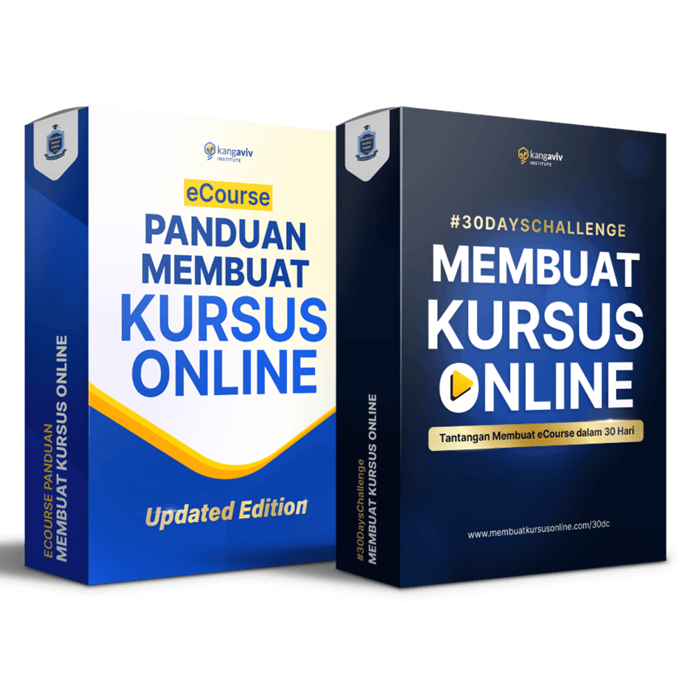 30 Days Challenge Membuat Kursus Online + eCourse Membuat Kursus Online - Updated Edition