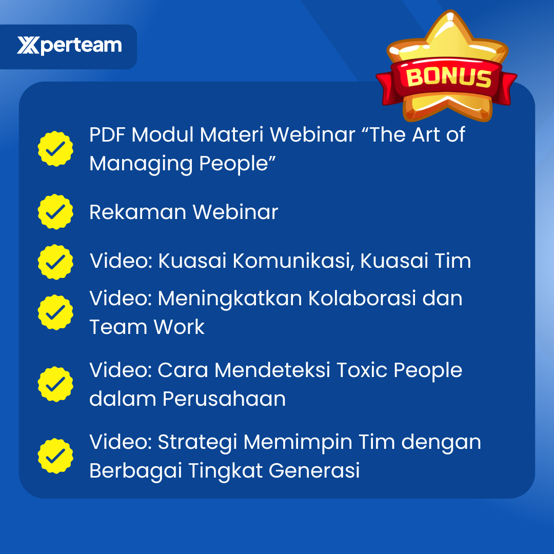 [Batch 2] Webinar - The Art of Managing People