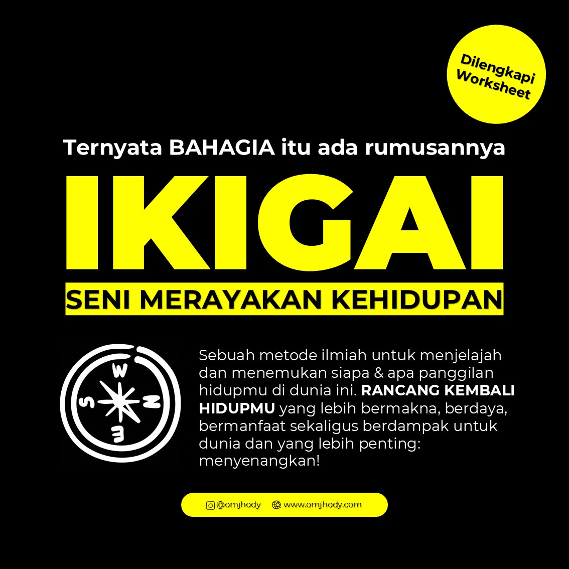 Temukan Panggilan Hidupmu dengan IKIGAI