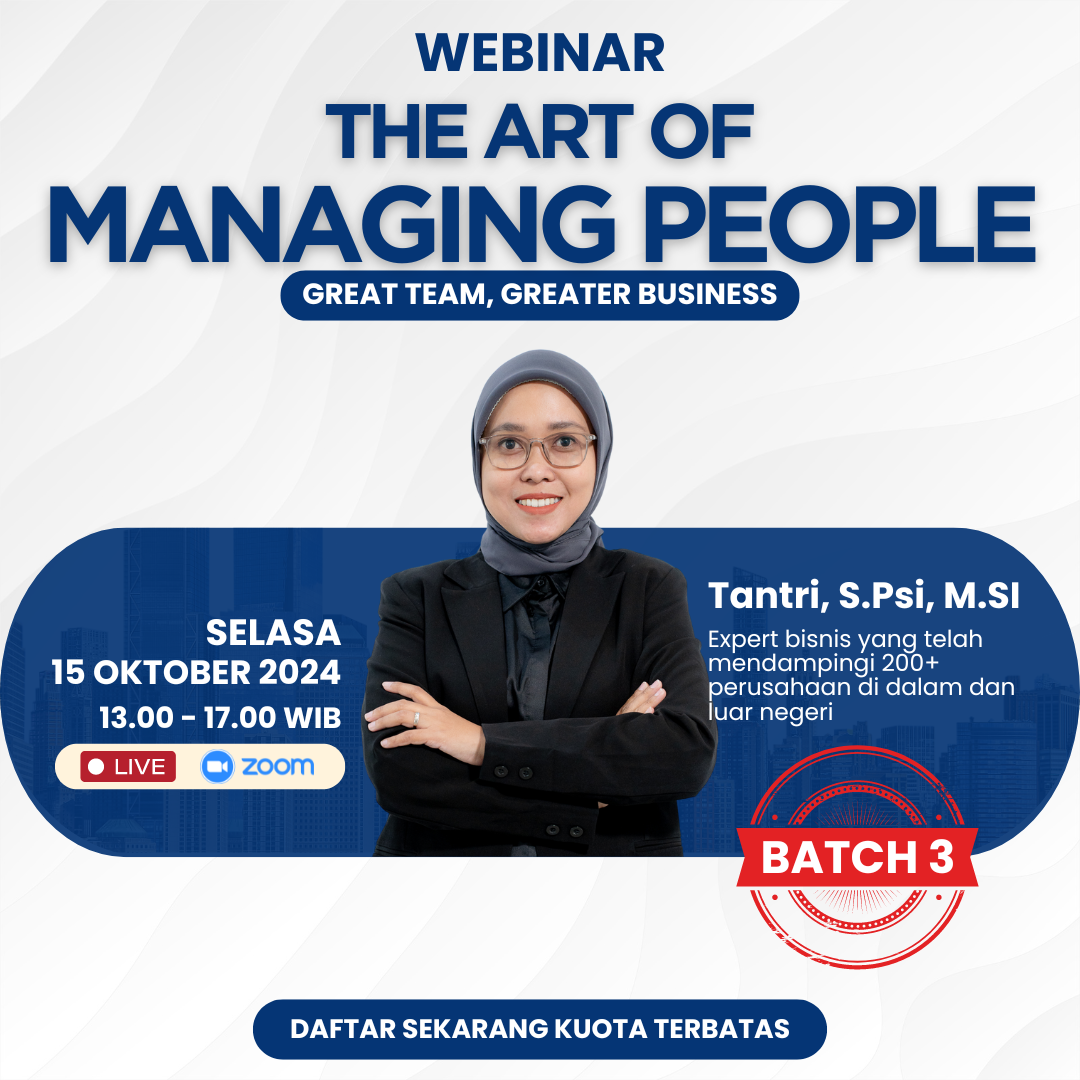 [Batch 3] Webinar - The Art of Managing People