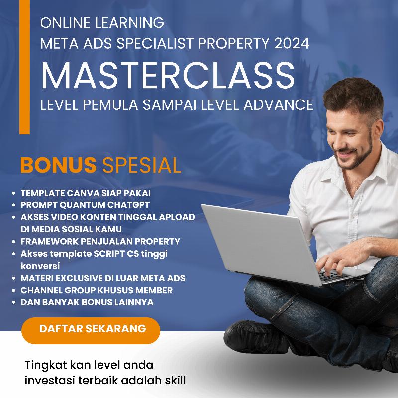 MASTERCLASS META ADS SPECIALIST FOR PROPERTY 2024 