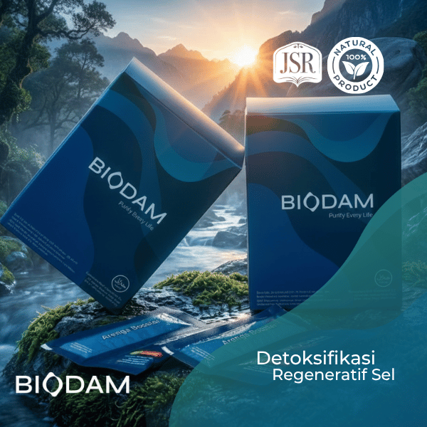 BIODAM: Solusi Kesehatan Holistik & Regenerasi Sel - Kemasan 5 Sachet