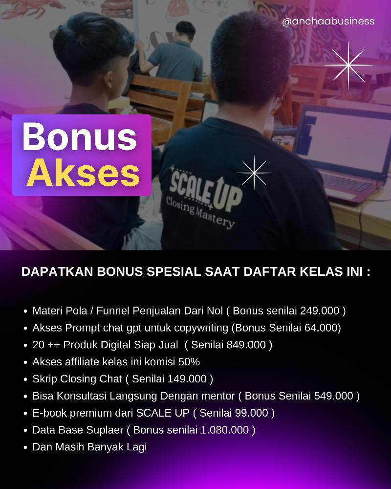Masterclass Instagram for business 2025 Autopilot ( Bisnis Produk Digital - Dropship Produk Fisik - Bisnis Jasa Digital )