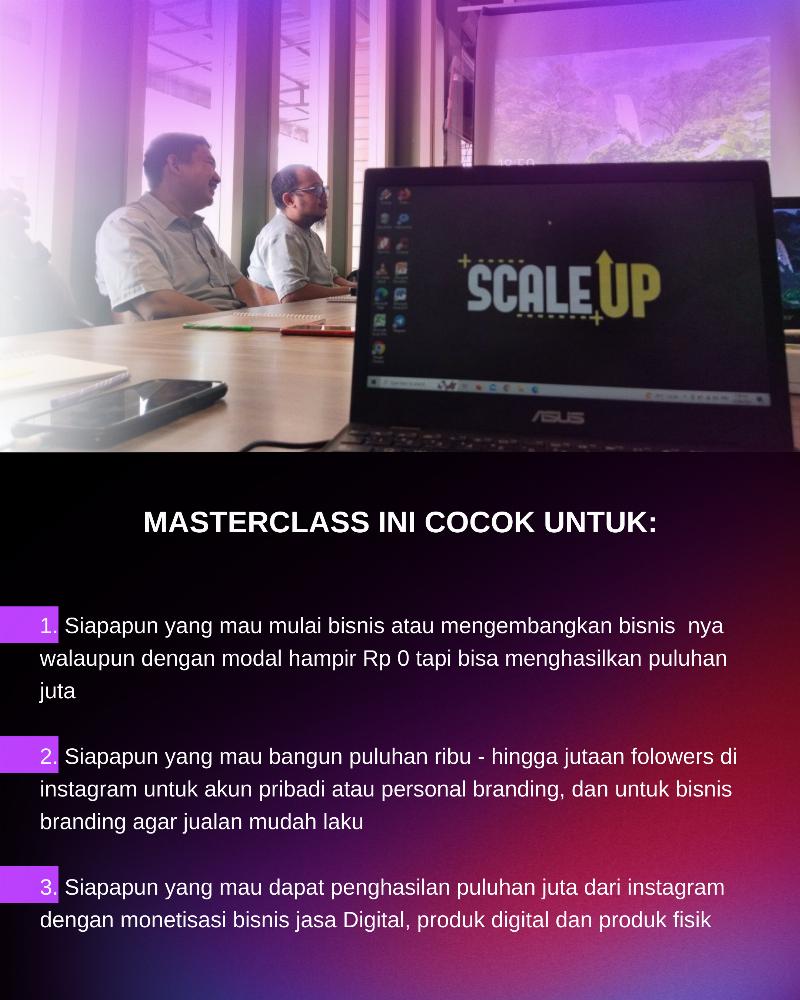 Masterclass Instagram for business 2025 Autopilot ( Bisnis Produk Digital - Dropship Produk Fisik - Bisnis Jasa Digital )