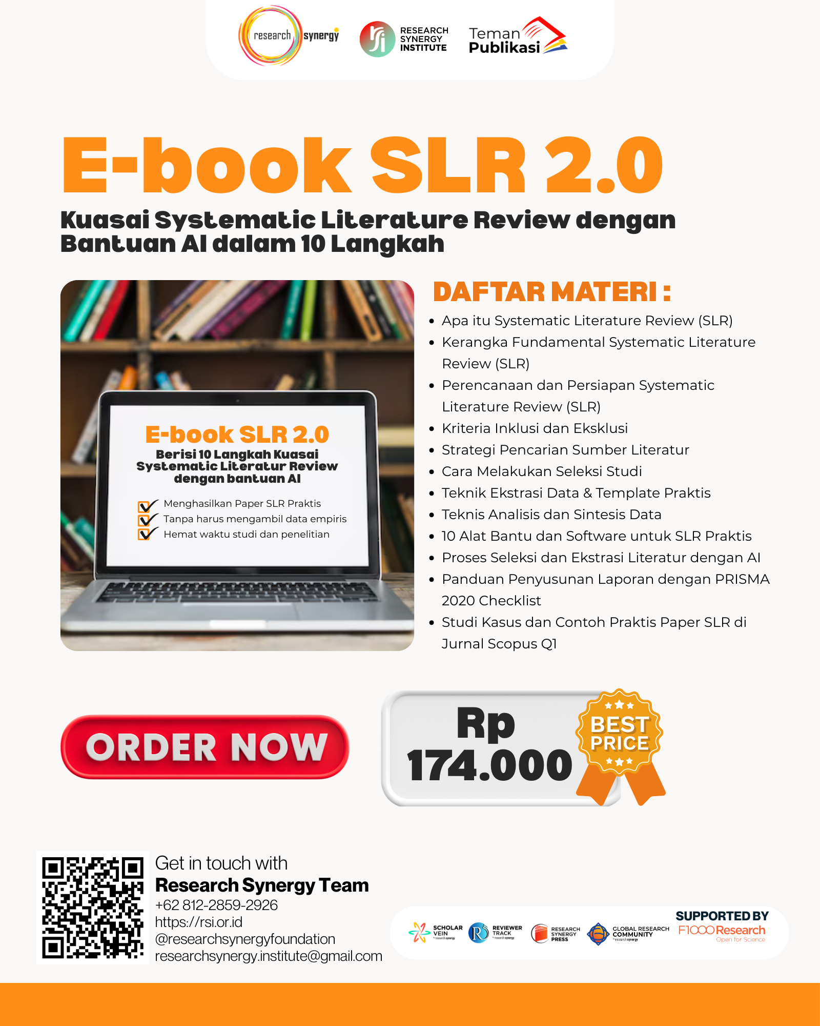 SLR 2.0: Kuasai Systematic Literature Review dengan Bantuan AI dalam 10 Langkah