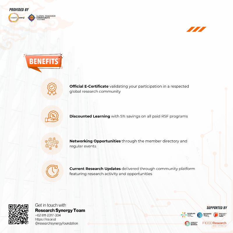 Regular Membership of RSF Global Research Ecosystem