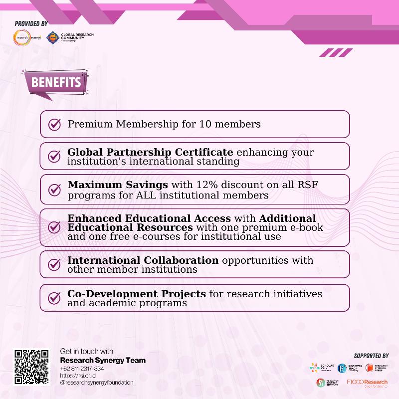 Strategic Membership of RSF Global Research Ecosystem