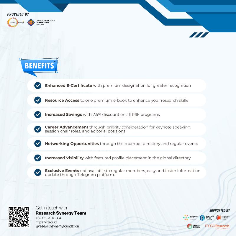 Premium Membership of RSF Global Research Ecosystem