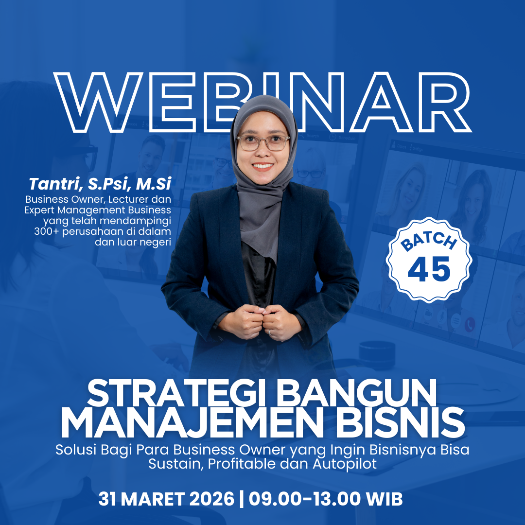 Webinar Strategi Bangun Manajemen Bisnis - BATCH 45