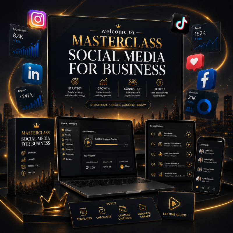Masterclass Social Media For Business