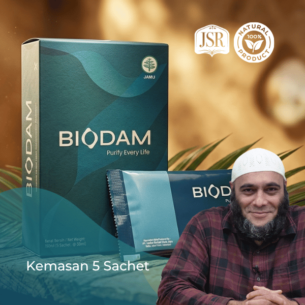 BIODAM: Solusi Kesehatan Holistik & Regenerasi Sel - Kemasan 5 Sachet