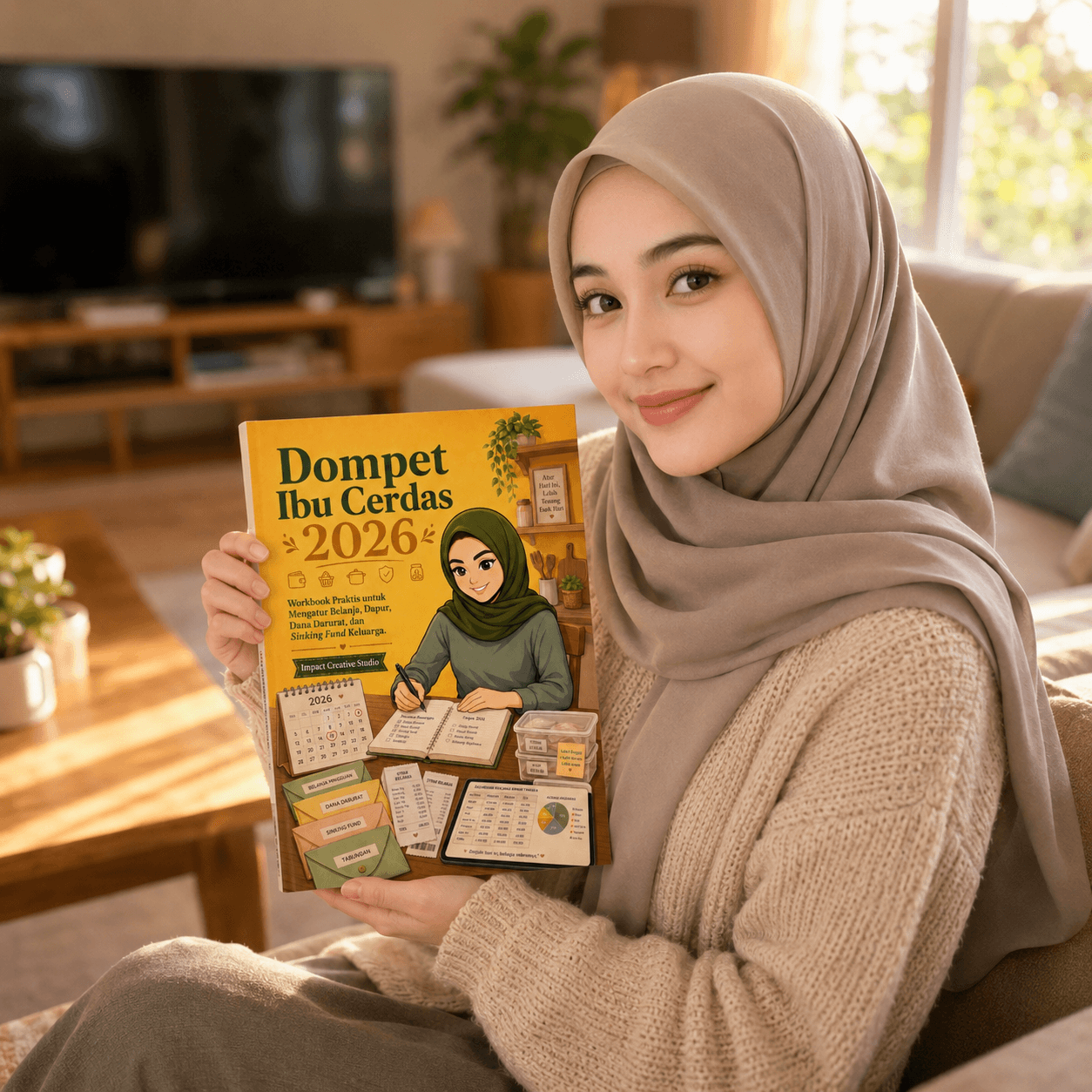 Dompet Ibu Cerdas 2026 - Workbook Praktis Untuk Mengatur Belanja, Dapur, Dana Darurat dan Sinking Fund Keluarga