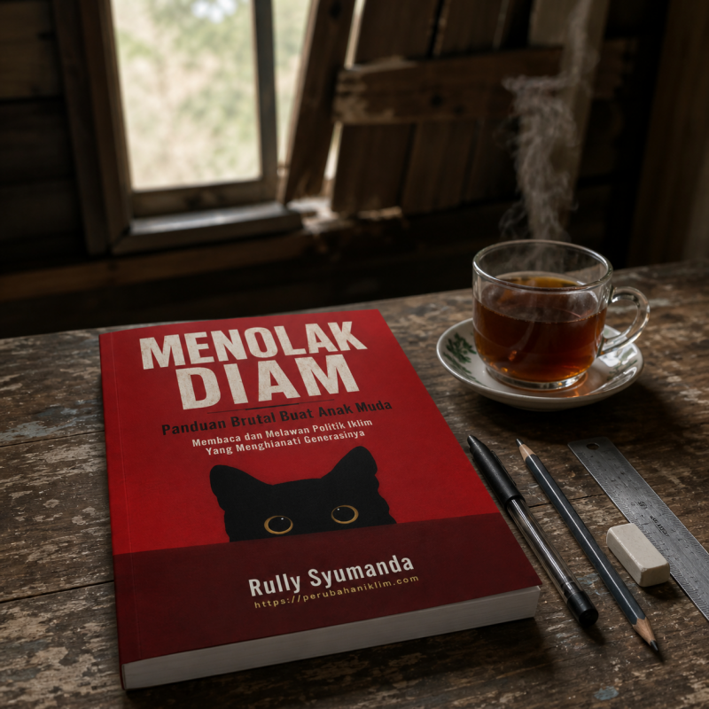 Menolak Diam - Panduan Brutal Buat Anak Muda, Membaca dan Melawan Politik Iklim Yang Menghianati Generasinya