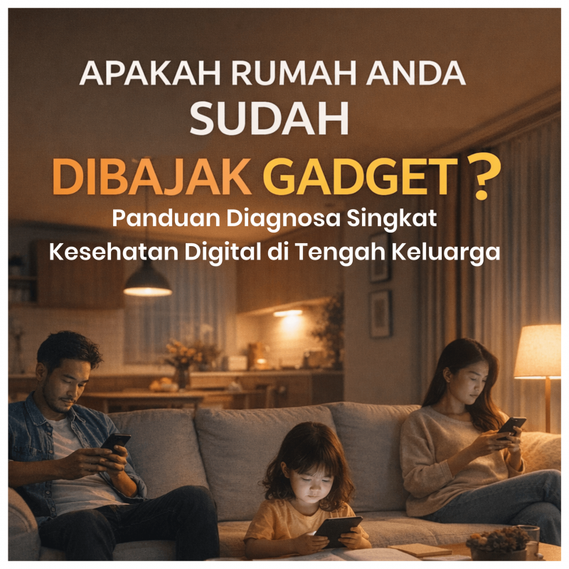 Apakah Rumah Anda Sudah Dibajak Gadget? — Panduan Diagnosa Singkat Kesehatan Digital di Tengah Keluarga