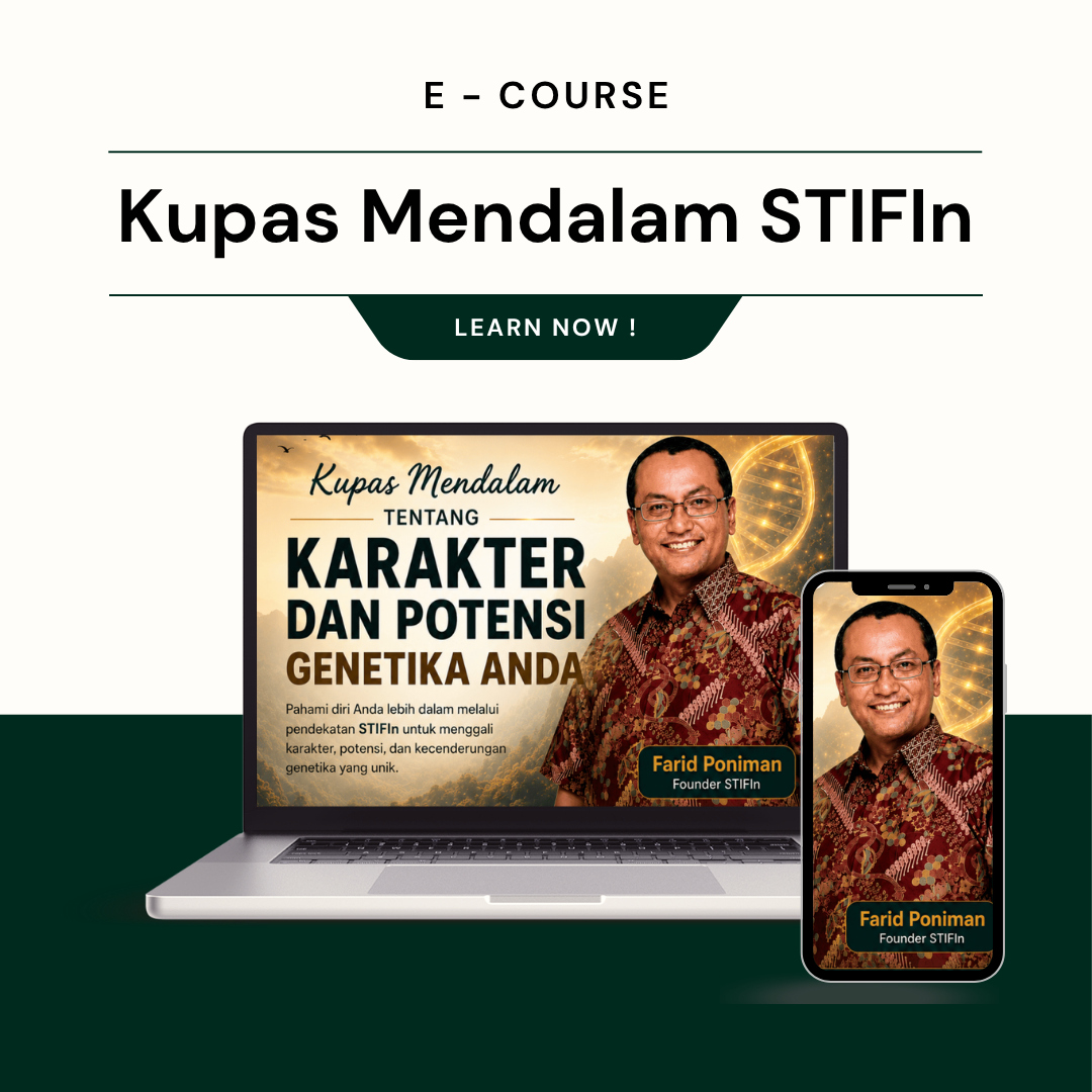 eCOURSE : Kupas Mendalam Tentang Karakter dan Potensi Genetika Anda