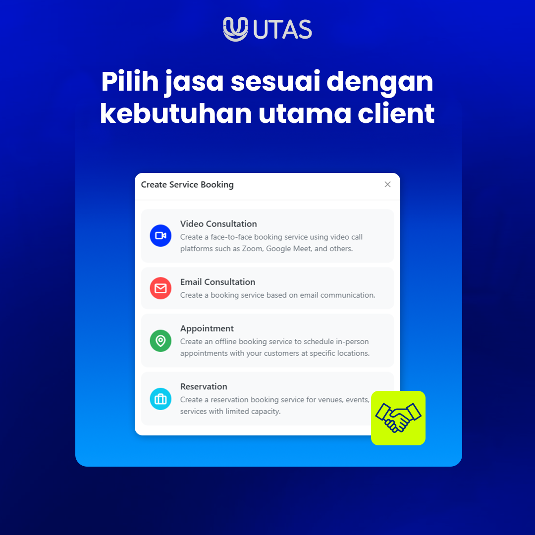 Diskon Spesial - Layanan Konsultasi lebih Profesional dengan UTAS Pro