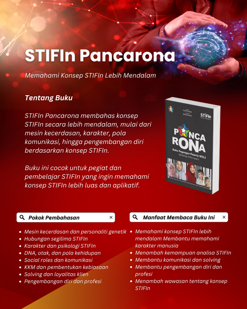 BUKU CETAK : STIFIn Pancarona