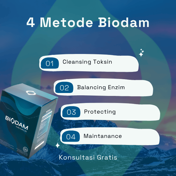 BIODAM: Solusi Kesehatan Holistik & Regenerasi Sel - Kemasan 5 Sachet