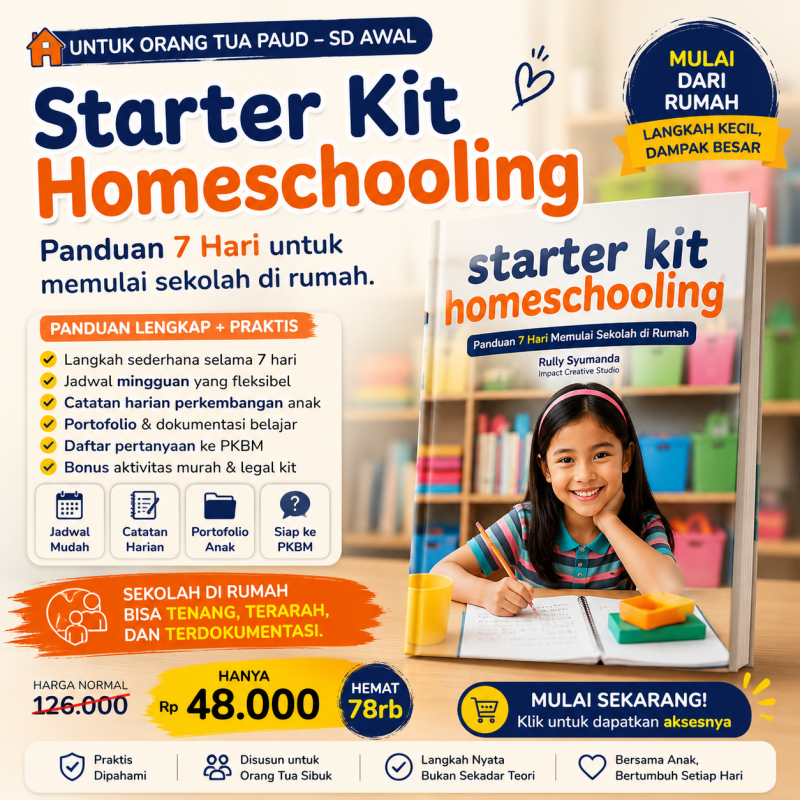 Panduan 7 Hari Sekolah di Rumah