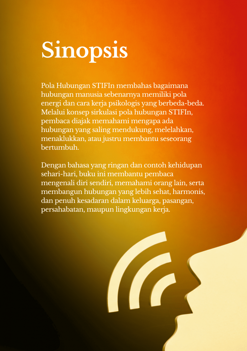 eBOOK & Workbok : Sirkulasi Energi Dalam Hubungan (Membaca Pola Interaksi Manusia dengan STIFIn)
