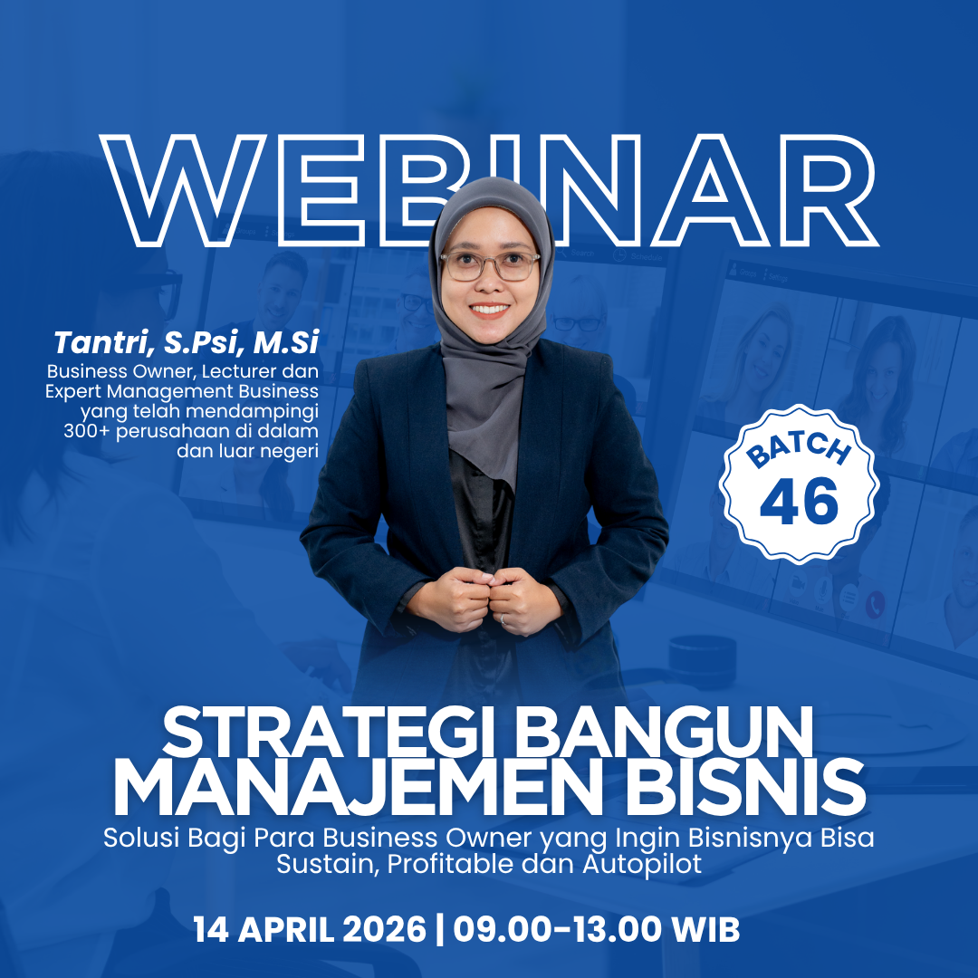 Webinar Strategi Bangun Manajemen Bisnis - BATCH 46