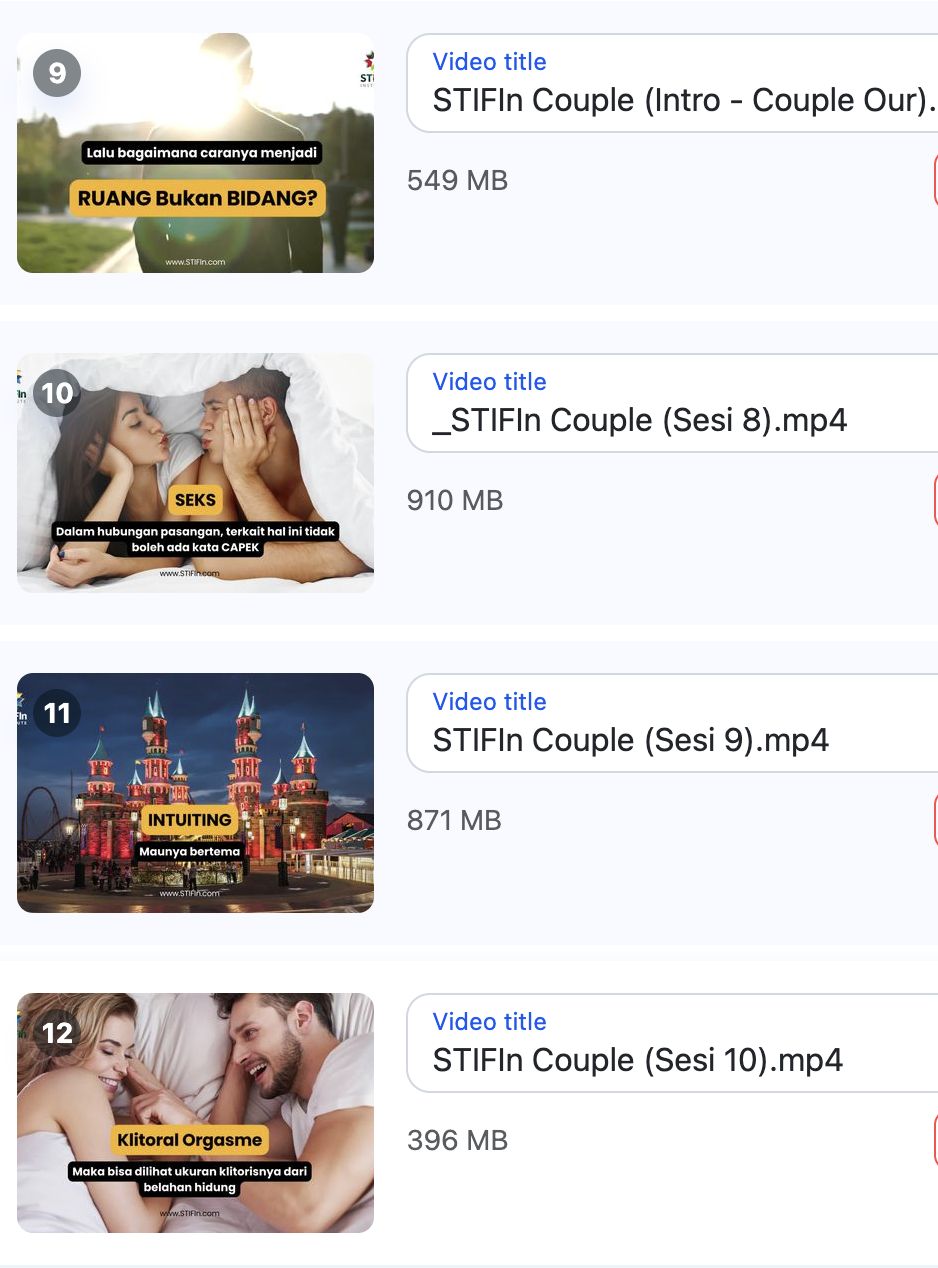 Bundling STIFIn Couple : Belajar Bersama Lebih Harmonis & Romantis (Link)